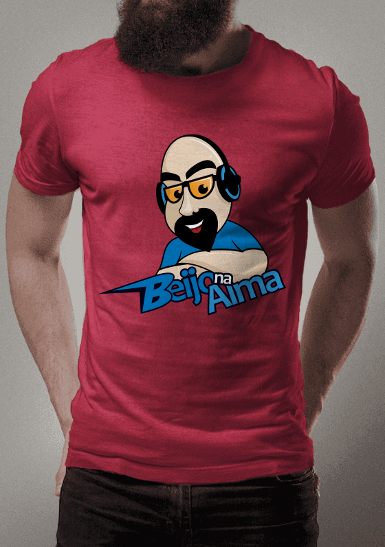 Camiseta Beijo Na Alma TBanzatto Da Twitch ! 