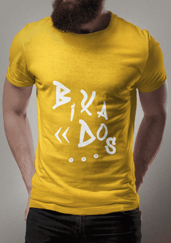 Nome do produto  CAMISETA BIXADOS SEM CONTORNO - CANAL ARTHUR RUAS 