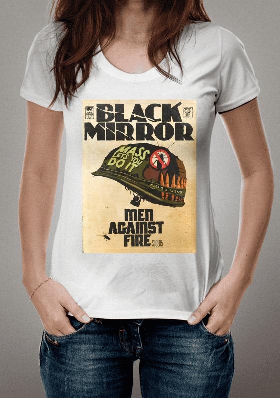 Nome do produto  Camiseta black mirror