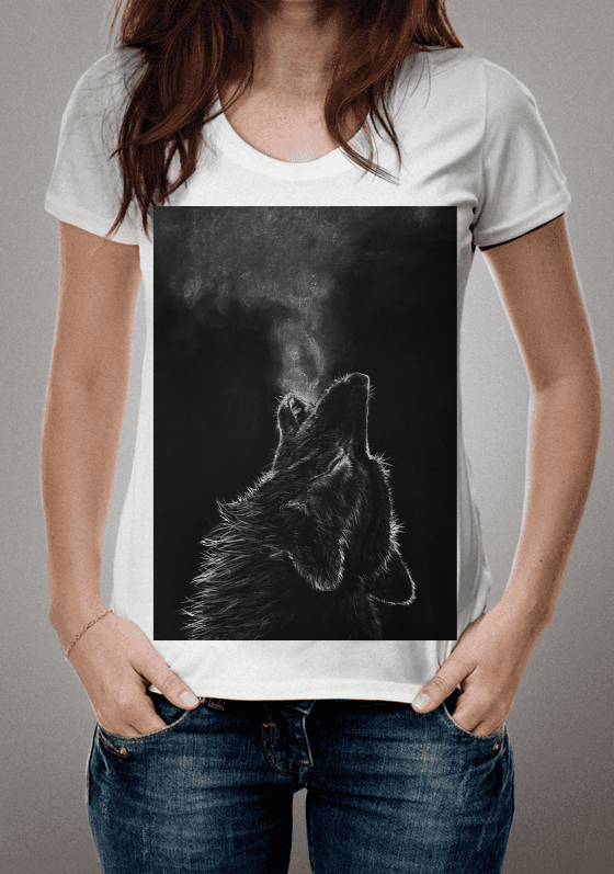 Camiseta Black Wolf