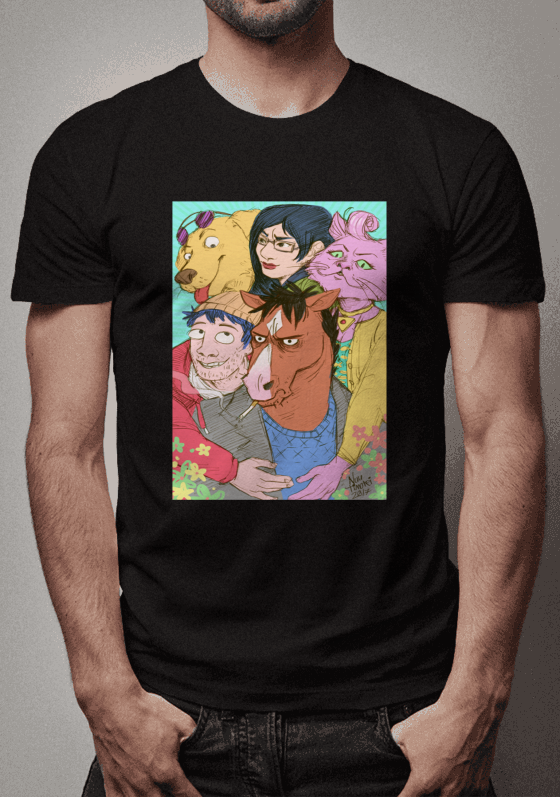 bojack horseman camiseta