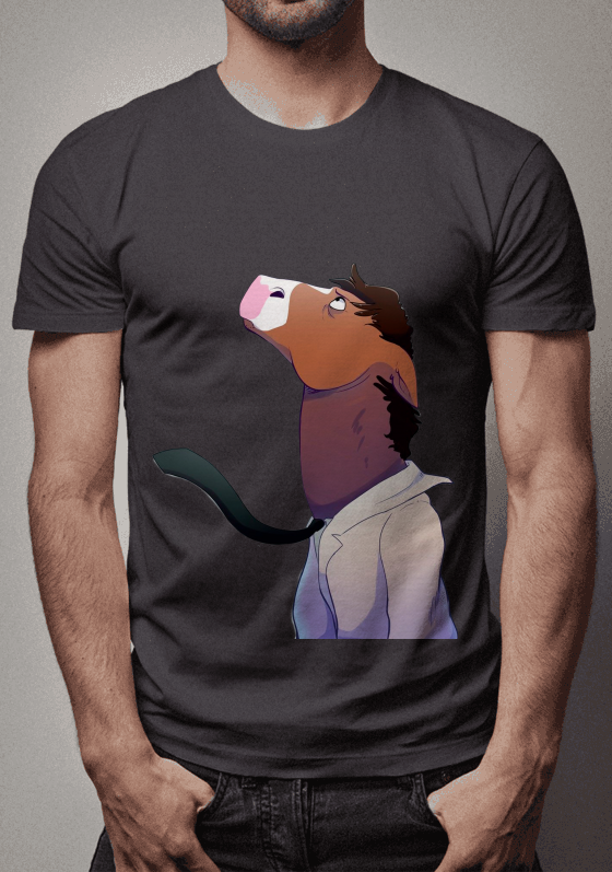 Nome do produto  CAMISETA BOJACK HORSEMAN