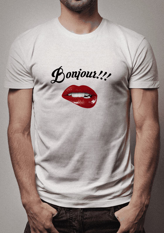 Camiseta Bonjour