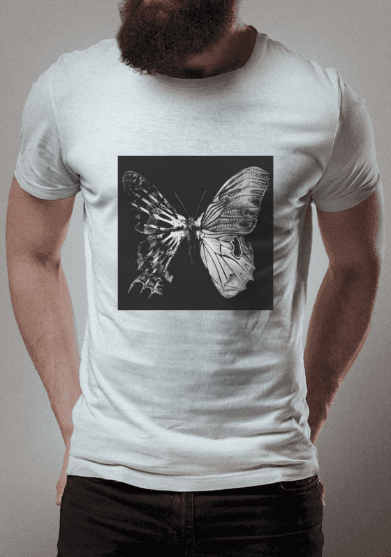 Nome do produto  Camiseta Borboleta LA TRIBO