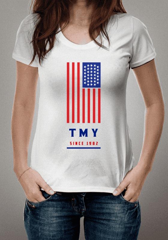 Nome do produto  Camiseta Branca TMY USA