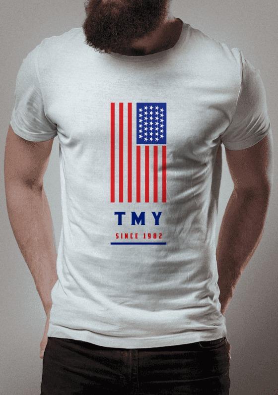 Nome do produto  Camiseta Branca TMY USA