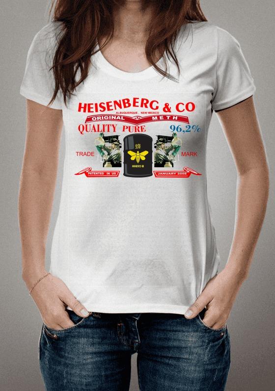 Camiseta Breaking Bad Heisenberg Jeans