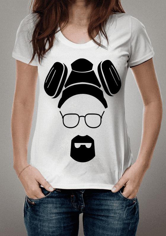 CAMISETA BREAKING BAD MASCARA HEISENBERG
