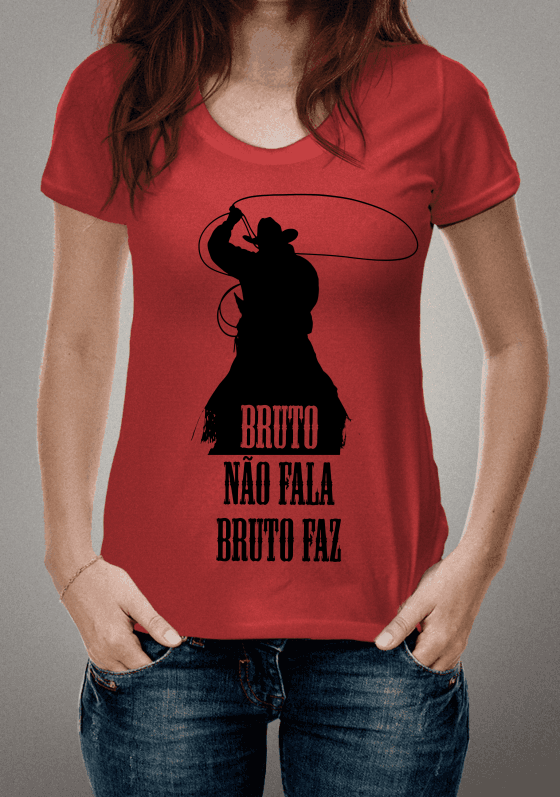 camiseta bruto