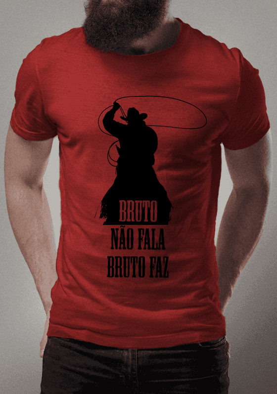 camiseta bruto