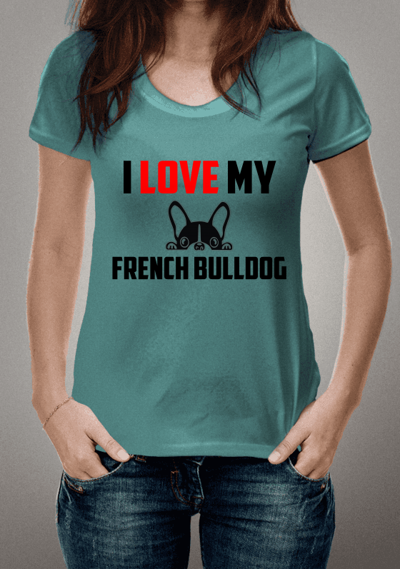 Nome do produto  camiseta buldogue frances