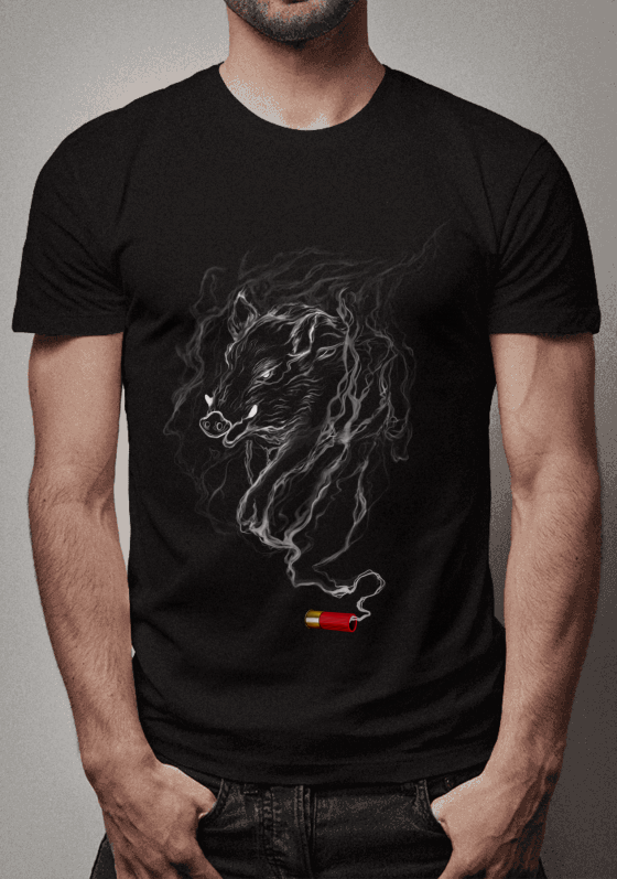 Nome do produto  Camiseta Caçador de Javali 