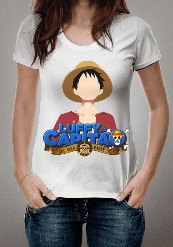 Camiseta Capitão Luffy