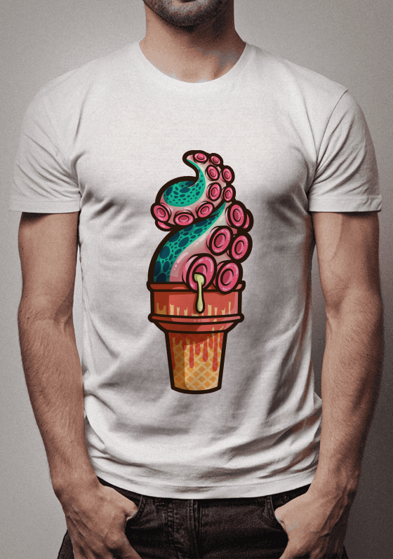 Camiseta Casca de tentaculop