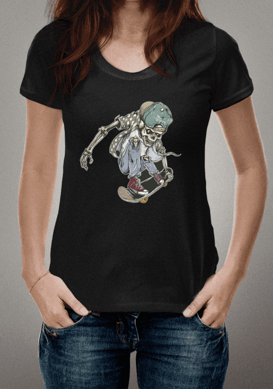 Nome do produto: Camiseta Caveira