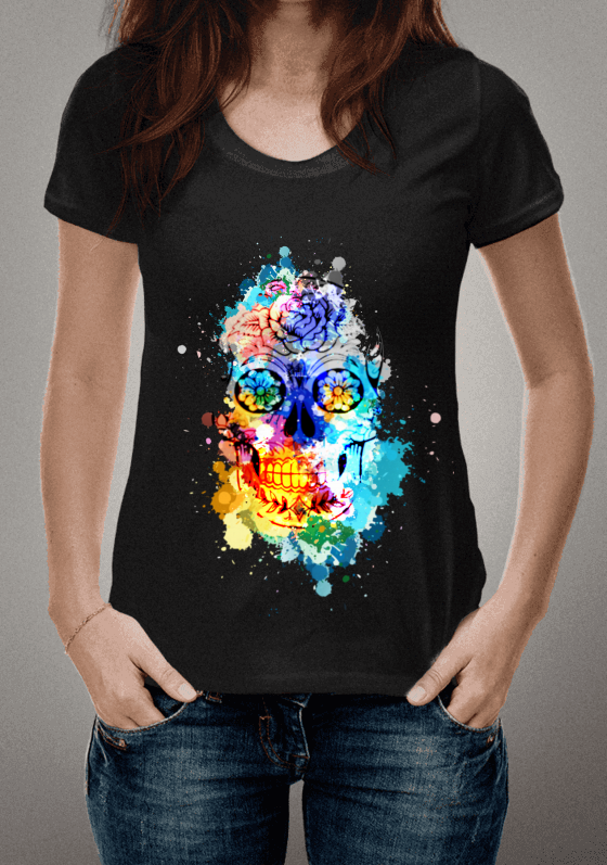 Camiseta Caveira