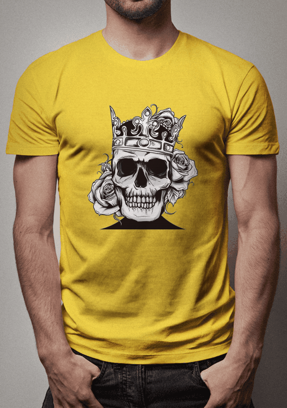 Nome do produto  Camiseta Caveira Rainha