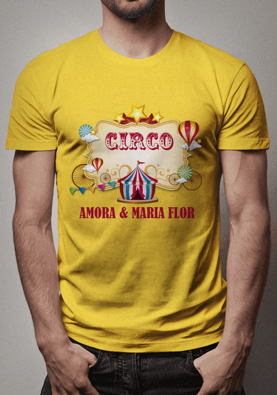 Nome do produto  Camiseta Circo