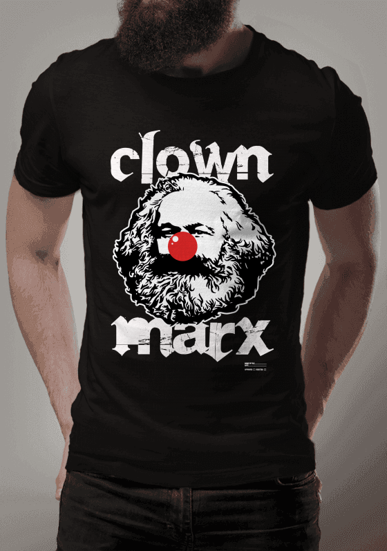 Nome do produto  Camiseta Clown Marx
