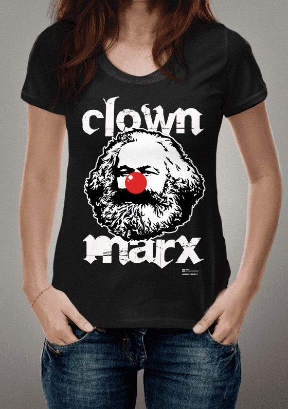 Nome do produto  Camiseta Clown Marx Preta
