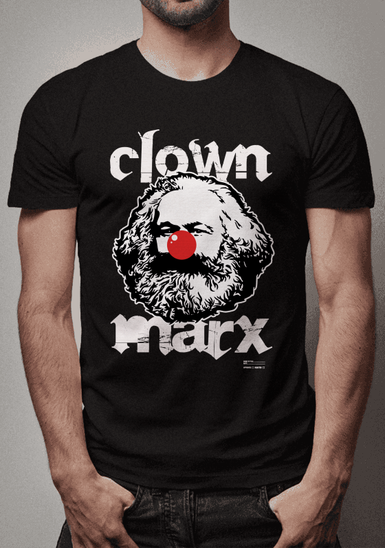Nome do produto  Camiseta Clown Marx Preta