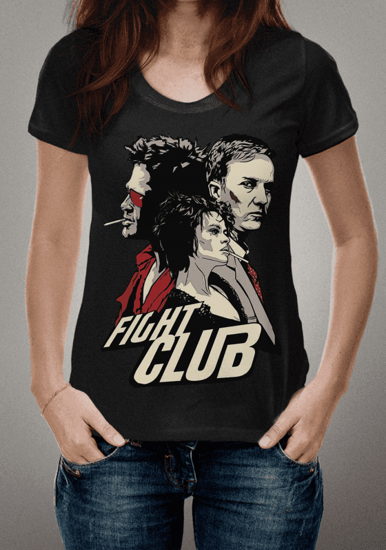 Nome do produto  Camiseta Club da Luta 