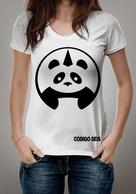 Nome do produto  Camiseta Código Seis Branca