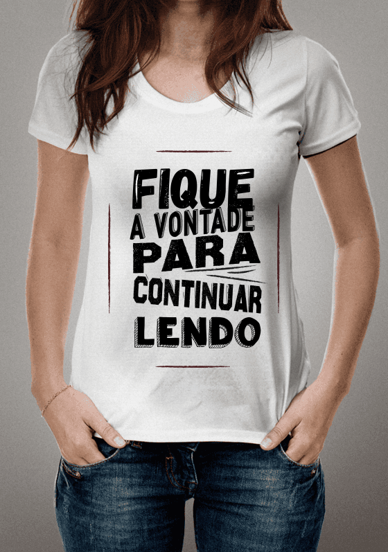 Nome do produto  Camiseta com frase de humor