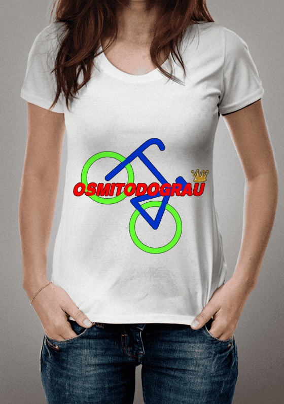 Nome do produto  camiseta com logo dos mito do grau