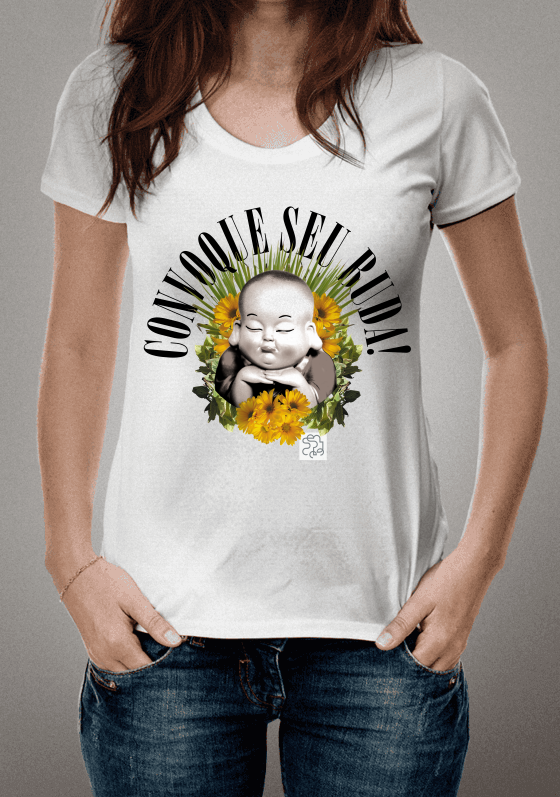 Nome do produto  Camiseta: Convoque Seu Buda!