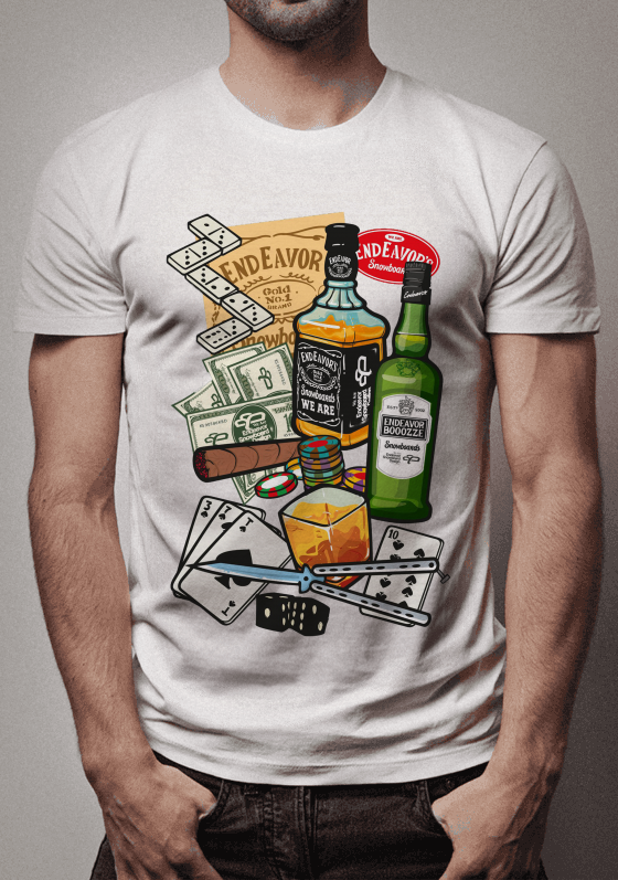 Camiseta crazy drink