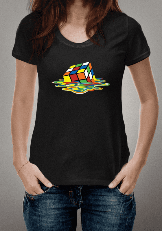 Camiseta Cubo