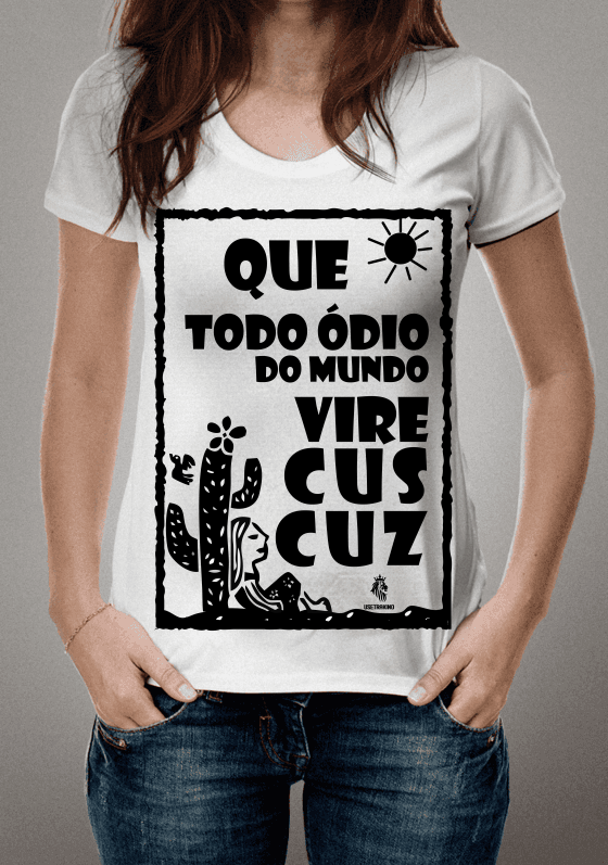 Nome do produto: Camiseta cuscuz