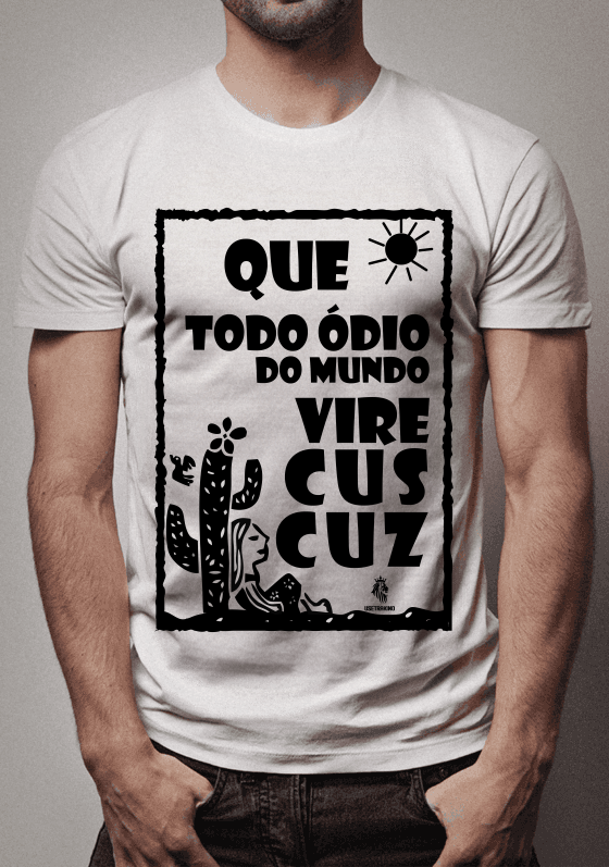 Nome do produto  Camiseta cuscuz