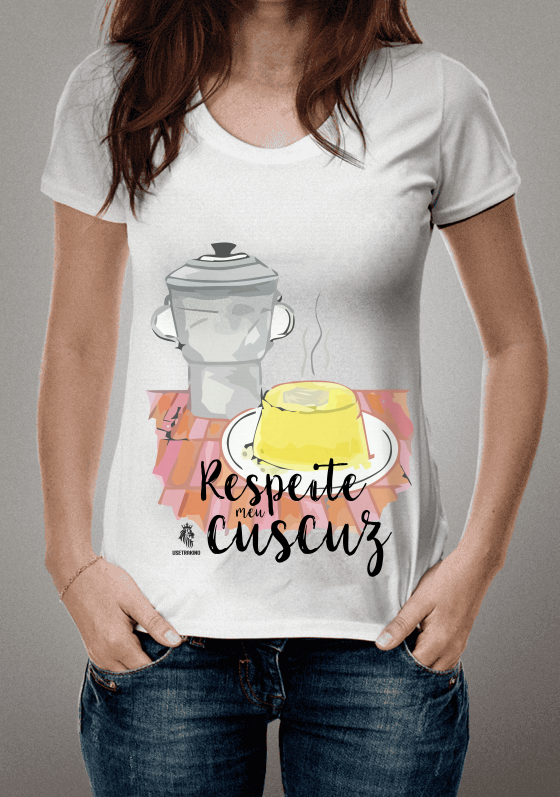 Nome do produto  Camiseta cuscuz