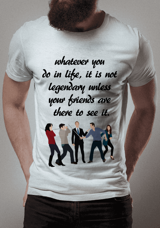 Nome do produto  Camiseta da série How I Met Your Mother