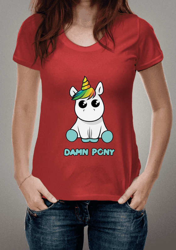Camiseta Damn Pony