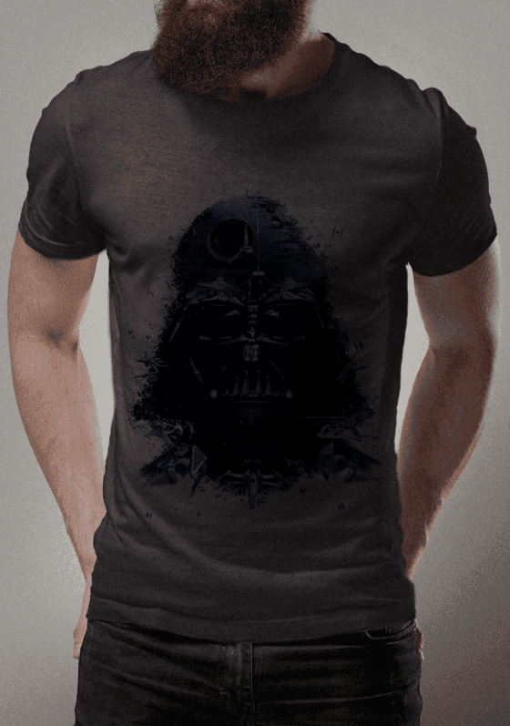 Nome do produto  Camiseta Darth Vader