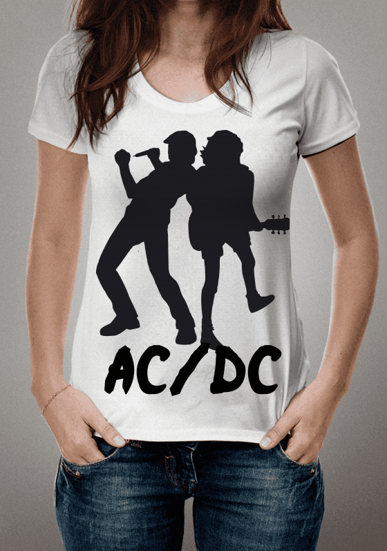 CAMISETA DE ROCK