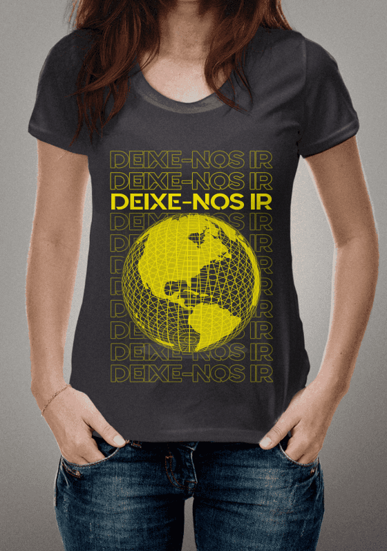 Nome do produto  Camiseta Deixe-nos ir