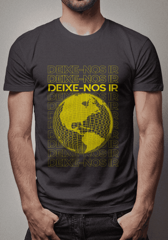 Nome do produto  Camiseta Deixe-nos ir