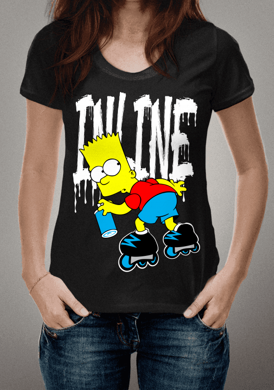 camiseta do bart