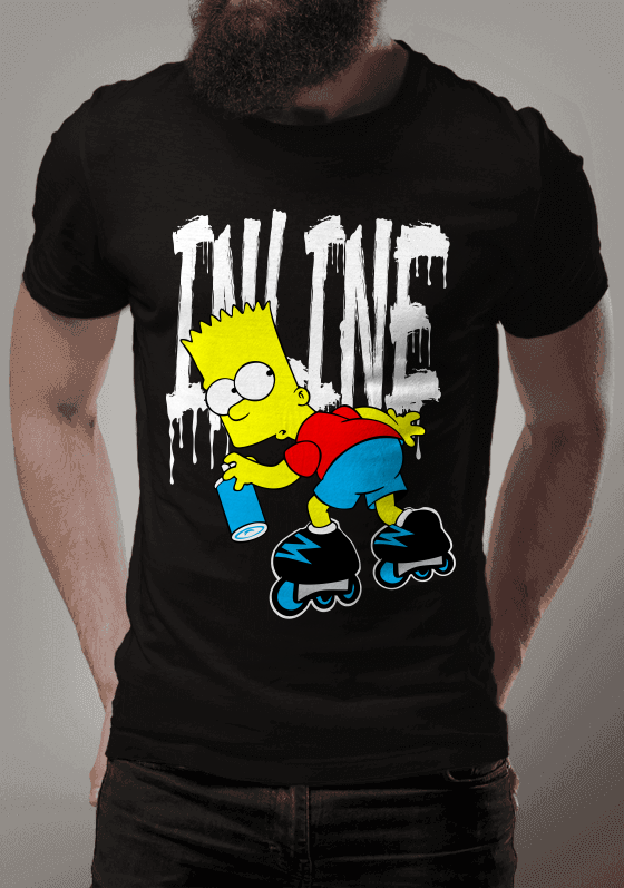 camiseta do bart