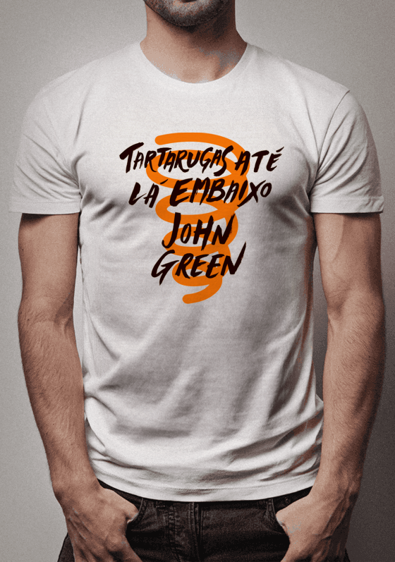 Nome do produto  Camiseta do Livro Tartarugas Até Lá Embaixo 