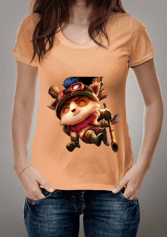 CAMISETA DO TEEMO  LEAGUE OF LEGENDS (LOL)
