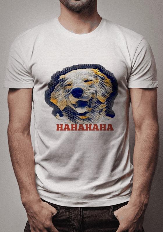 Camiseta dog feliz