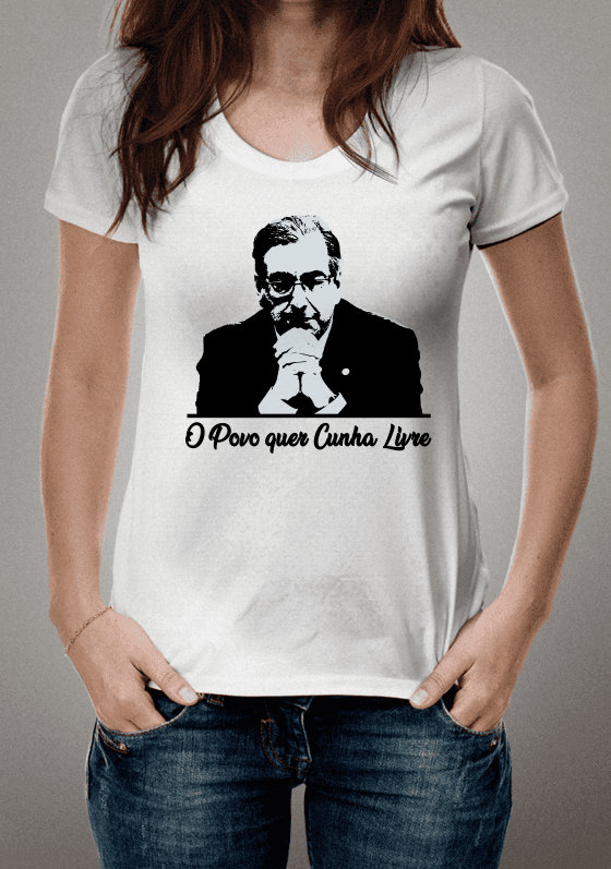 Nome do produto  Camiseta "Cunha Livre"