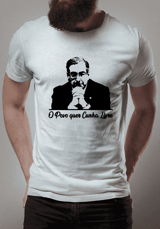 Nome do produto  Camiseta "Cunha Livre"