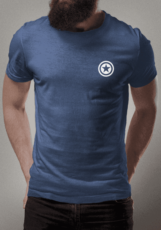 Nome do produto  Camiseta Escudo Capitão América