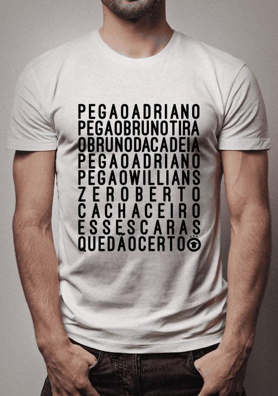 Nome do produto  CAMISETA ESSES CARAS QUE DÃO CERTO